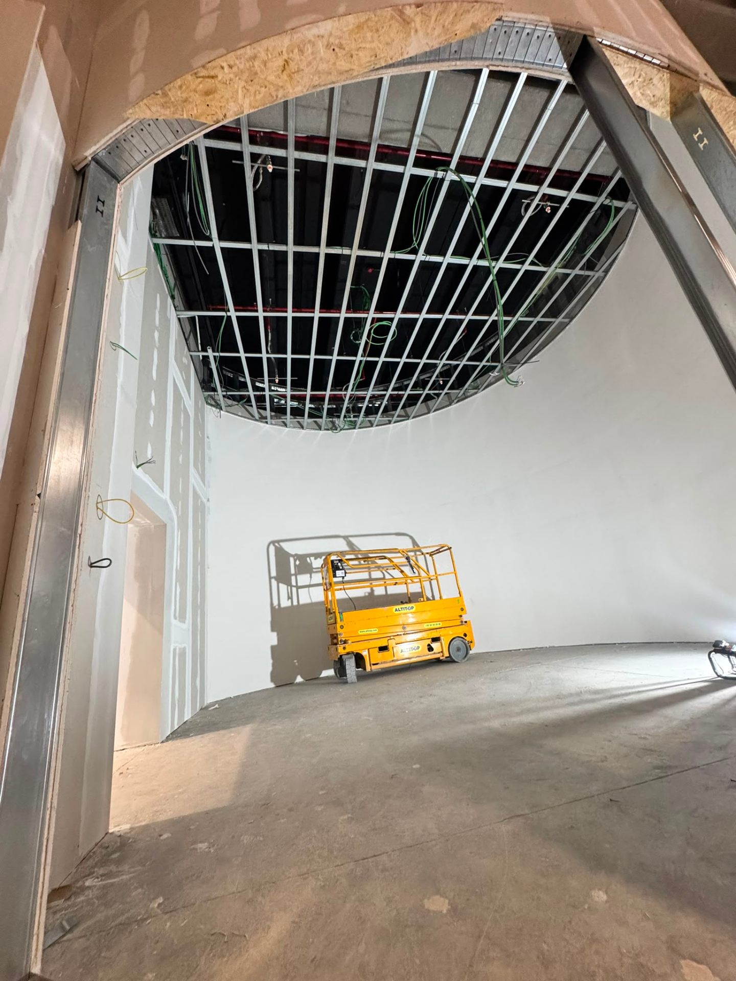 Chantier A6k — Gare de métro de Charleroi — photo 2
